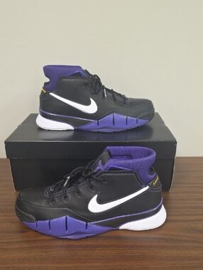 Nike Kobe 1 Protro Purple Reign (2018) Men's Sz 10 AQ2728-004 OG ALL